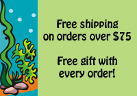 Free Shipping over $50 and Free Gift with Every Order